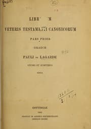 Tapa de Librorum Veteris Testamenti canonicorum
