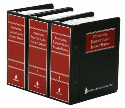 Tapa de International execution against judgment debtors