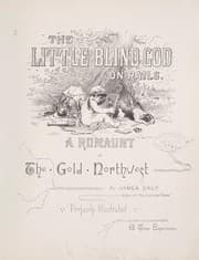 Tapa de The little blind god on rails