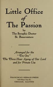 Tapa de Little Office of the Passion