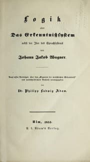 Tapa de Logik oder das Erkenntniszsystem nebst der Idee des Sprachsystems