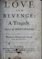 Tapa de Love and revenge