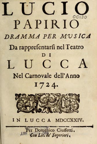 Tapa de Lucio Papirio