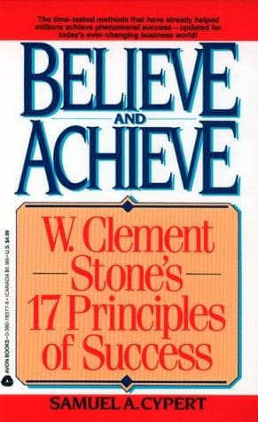 Tapa de Believe and achieve