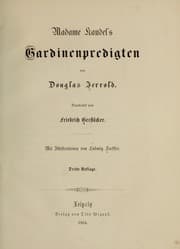 Tapa de Madame Kaudel's gardinenpredigten