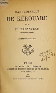 Tapa de Mademoiselle de Kérouare