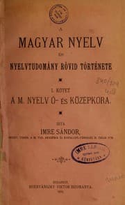Tapa de A magyar nyelv és nyelvtudomány rövid története