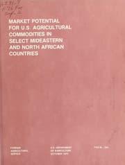 Tapa de Market potential for U.S. agricultural commodities in select Mideastern and North African countries