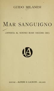 Tapa de Mar sanguigno