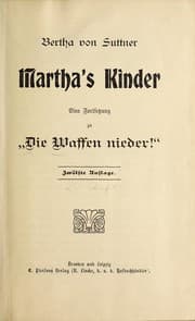 Tapa de Martha's Kinder
