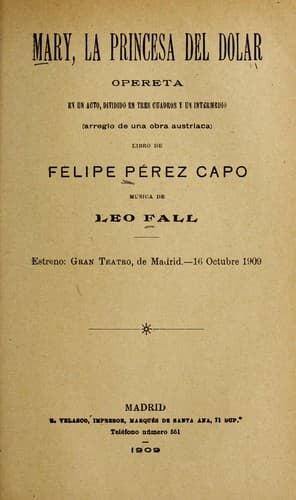 Tapa de Mary, la princesa del dólar