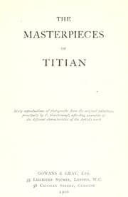 Tapa de The masterpieces of Titian