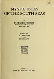 Tapa de Mystic isles of the south seas