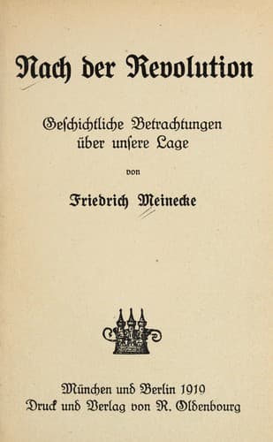 Tapa de Nach der Revolution