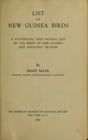 Tapa de List of New Guinea birds