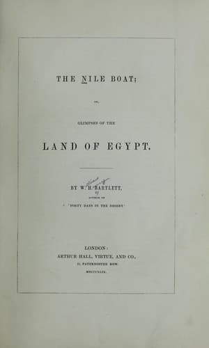 Tapa de The Nile boat