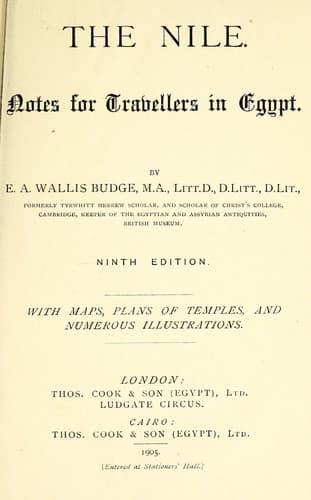 Tapa de The Nile