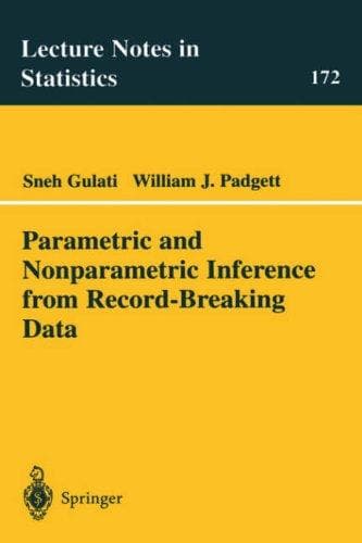 Tapa de Parametric and nonparametric inference from record-breaking data