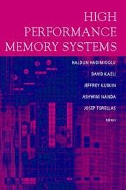 Tapa de High performance memory systems