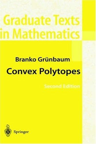Tapa de Convex Polytopes