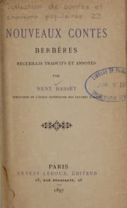 Tapa de Nouveaux contes berbères