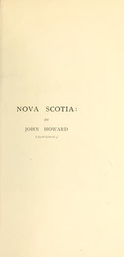 Tapa de Nova Scotia