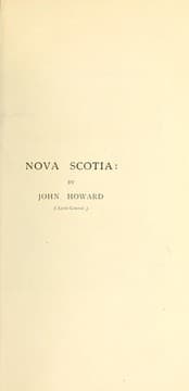 Tapa de Nova Scotia