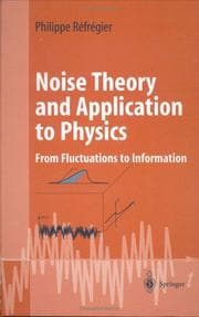 Tapa de Noise Theory and Application to Physics