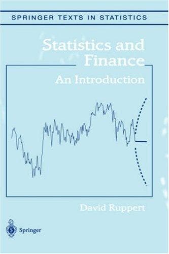 Tapa de Statistics and Finance