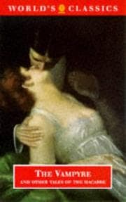 Tapa de The vampyre, and other tales of the macabre