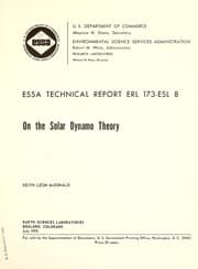 Tapa de On the solar dynamo theory