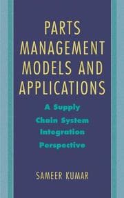 Tapa de Parts management models and applications