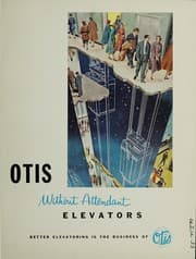 Tapa de Otis without attendant elevators