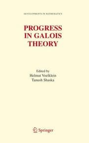 Tapa de Progress in Galois theory