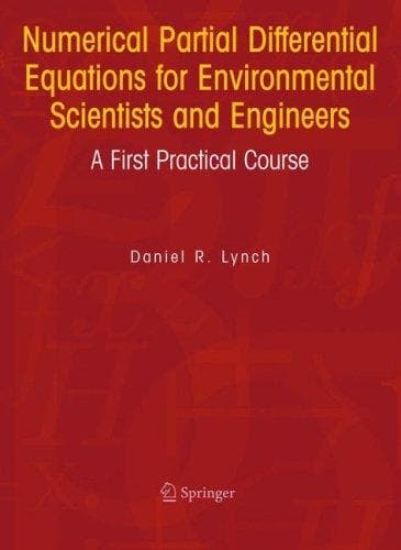 Tapa de Numerical Partial Differential Equations for Environmental Scientists and Engineers