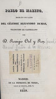 Tapa de Pablo el marino
