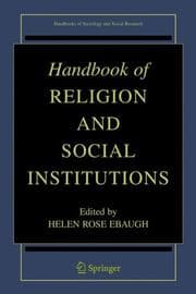 Tapa de Handbook of religion and social institutions
