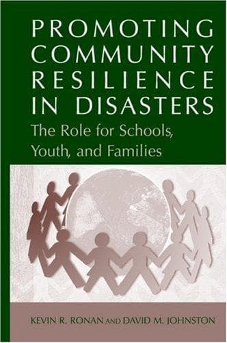 Tapa de Promoting community resilience in disasters