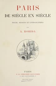 Tapa de Paris de siècle en siècle