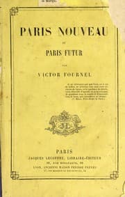 Tapa de Paris nouveau et Paris futur