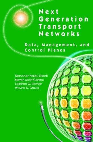 Tapa de Next generation transport networks