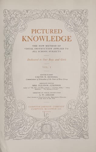 Tapa de Pictured knowledge