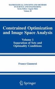Tapa de Constrained optimization and image space analysis