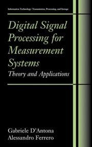 Tapa de Digital signal processing for measurement systems