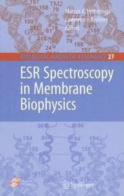 Tapa de ESR spectroscopy in membrane biophysics