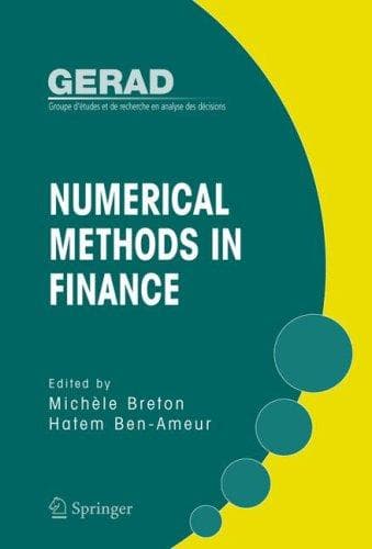 Tapa de Numerical methods in finance