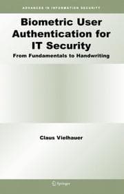 Tapa de Biometric User Authentication for IT Security