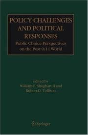 Tapa de Policy challenges and political responses