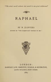 Tapa de Raphael