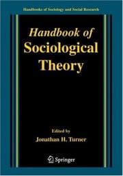 Tapa de Handbook of Sociological Theory (Handbooks of Sociology and Social Research)